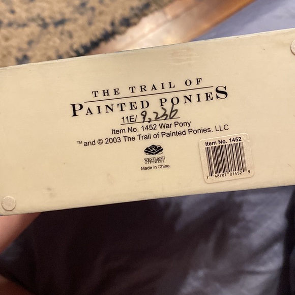 Trail of Painted Ponies War Pony Horse Figure - Picture 5 of 5